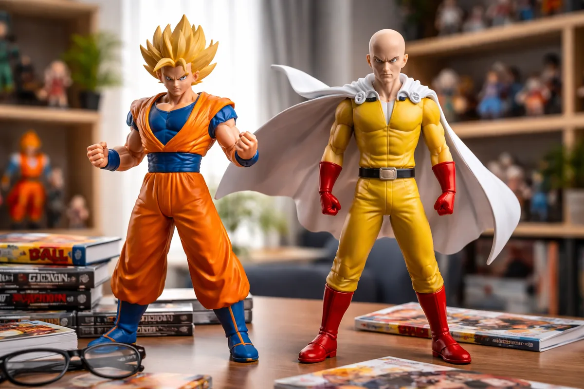 Quelle série anime doit-on choisir entre Dragon Ball et One Punch Man ?
